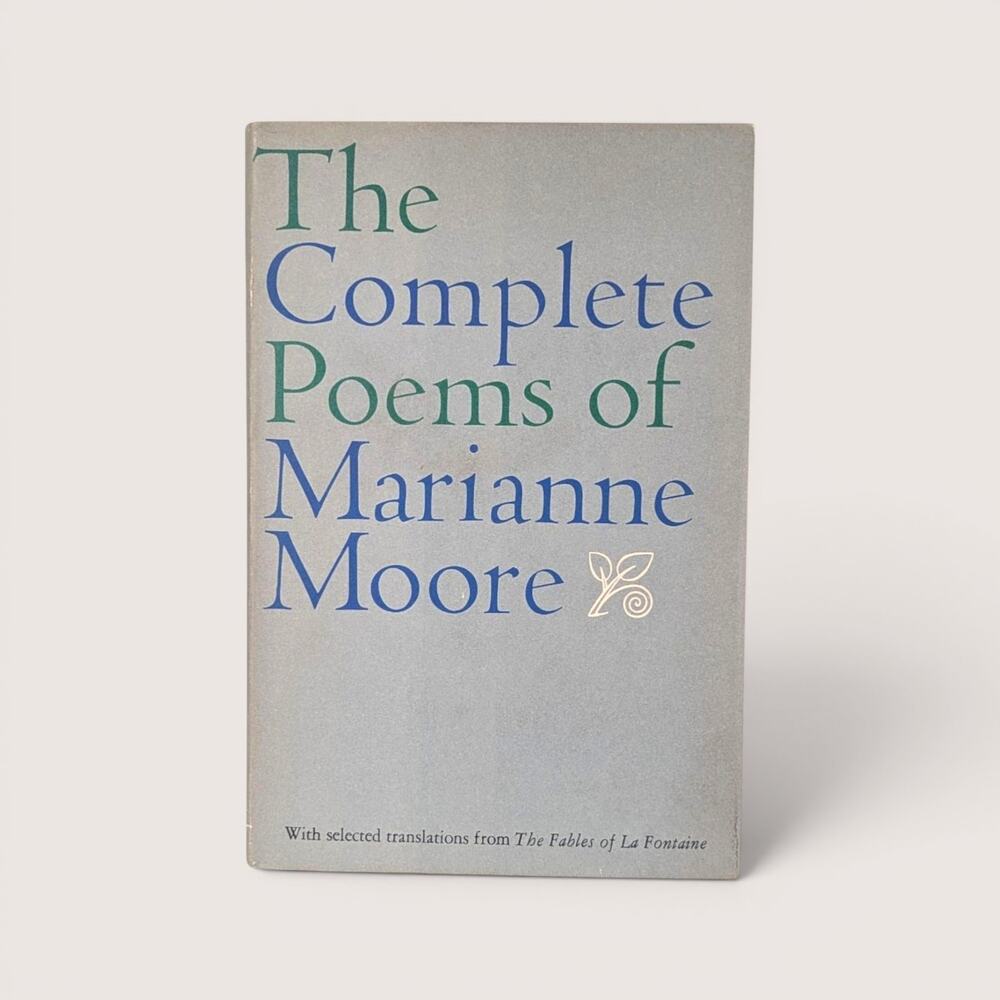 1967 The Complete Poems of Marianne Moore Hardcover Book